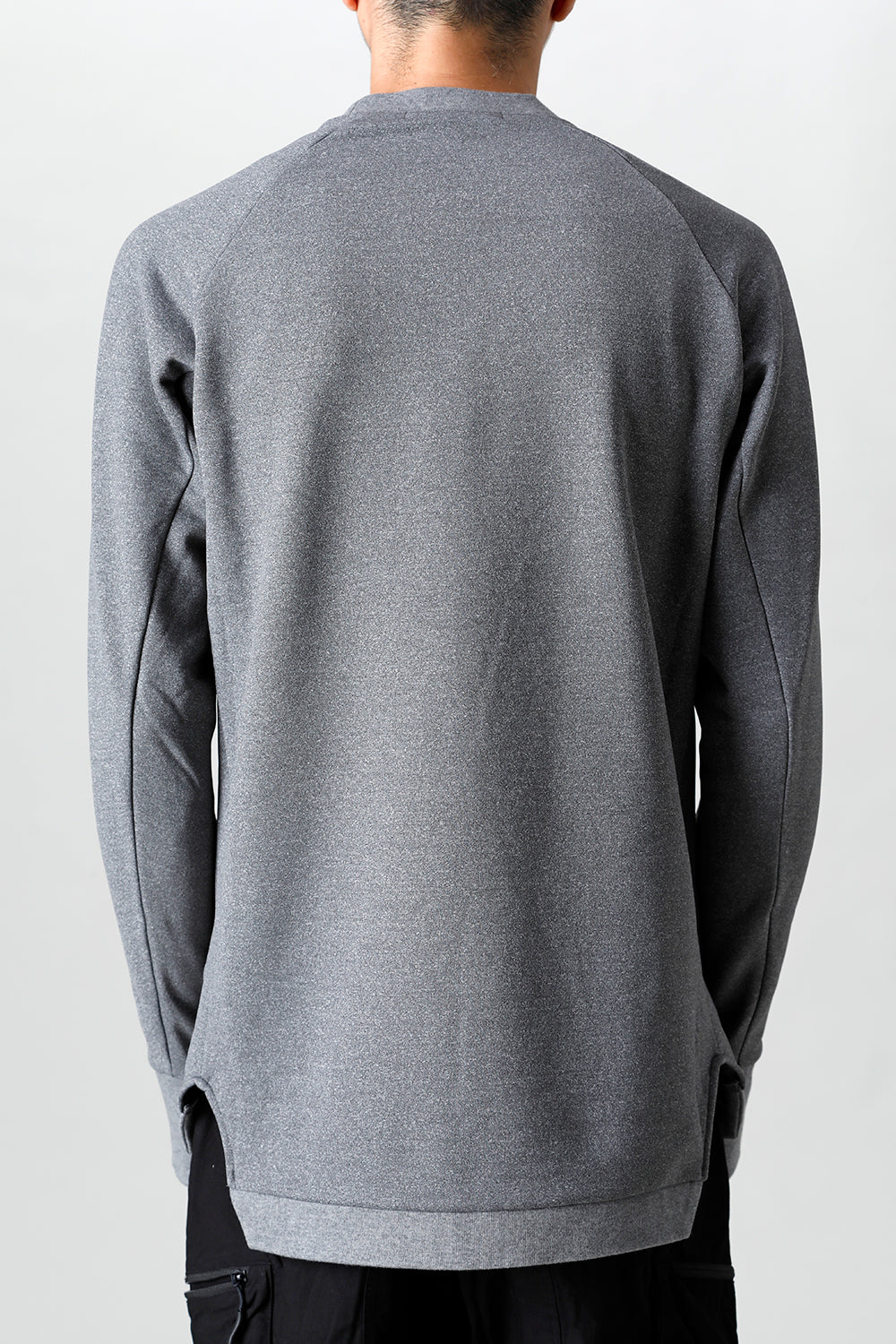 Tech Crew Neck Top T.Gray