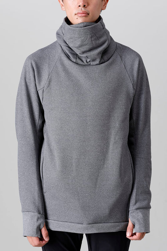 Covered Neck L/S T.Gray