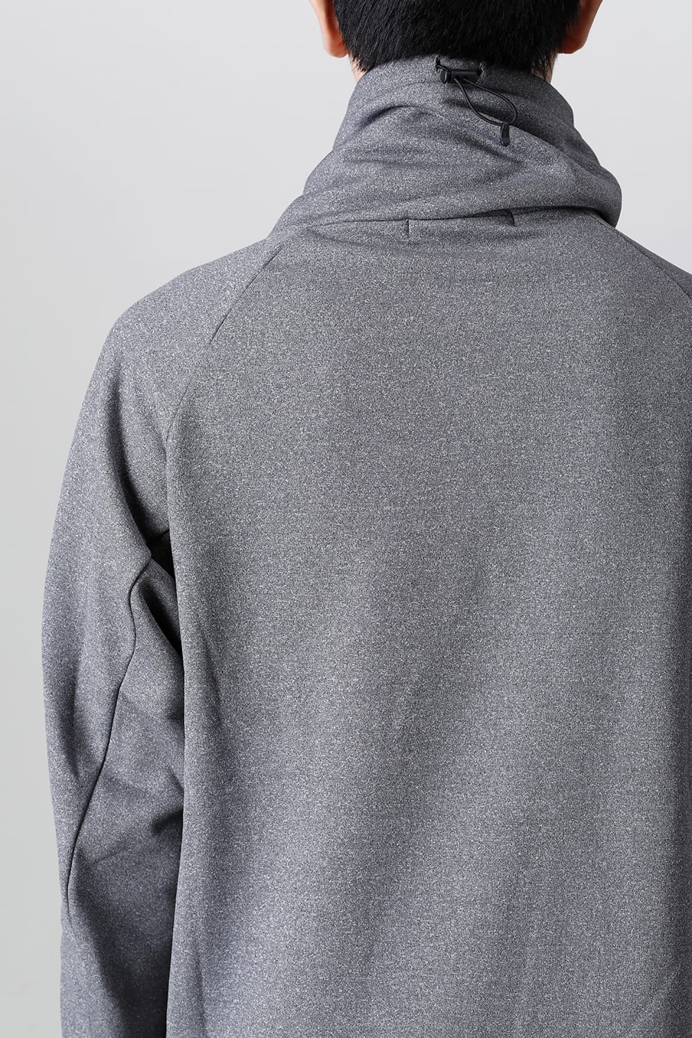 Covered Neck L/S T.Gray