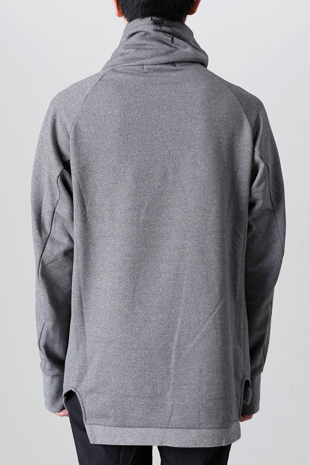 Covered Neck L/S T.Gray