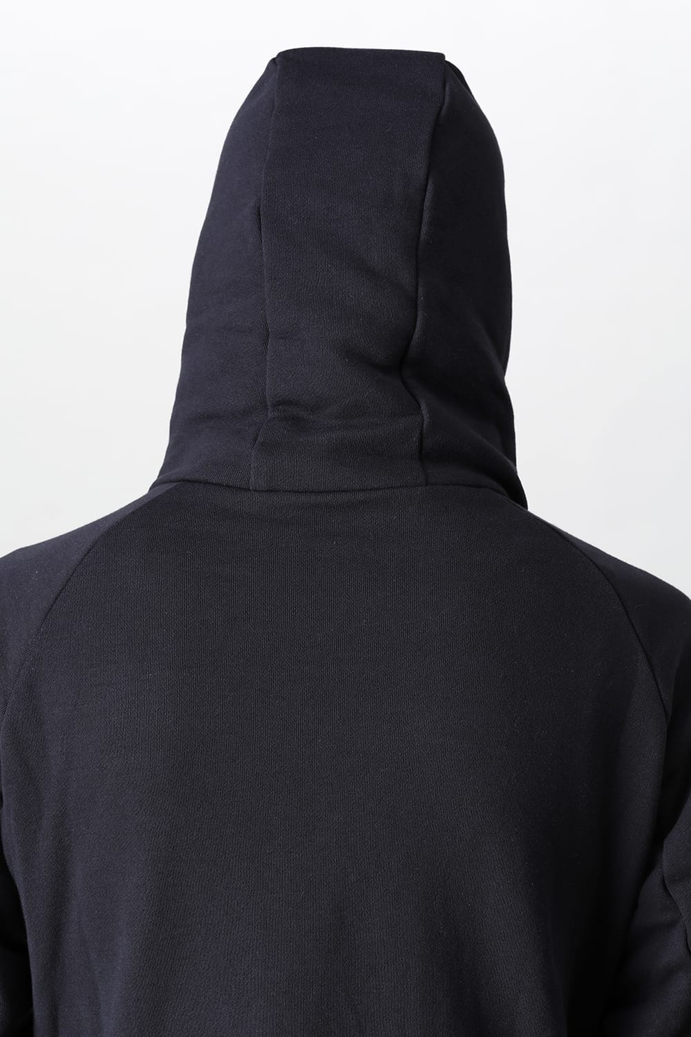 Covered Neck Parka Black