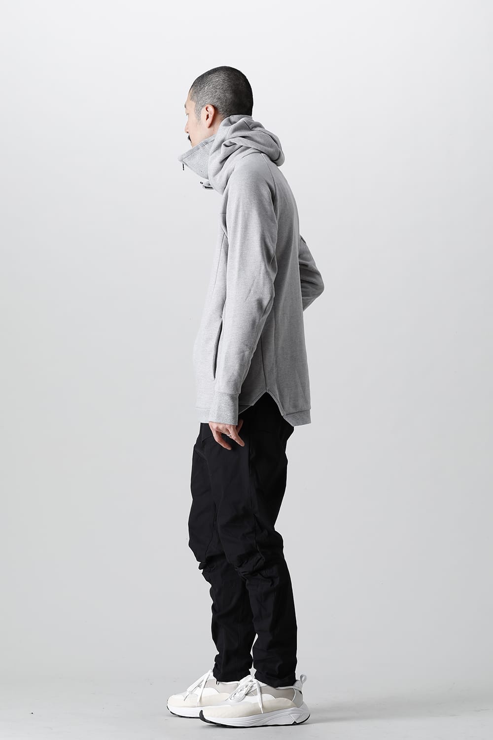 Covered Neck Parka T.Gray