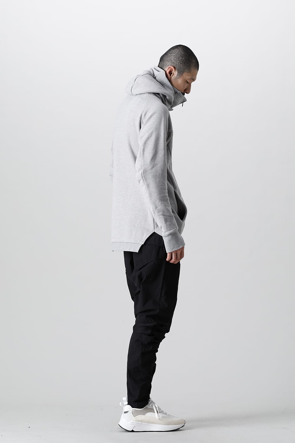 Covered Neck Parka T.Gray