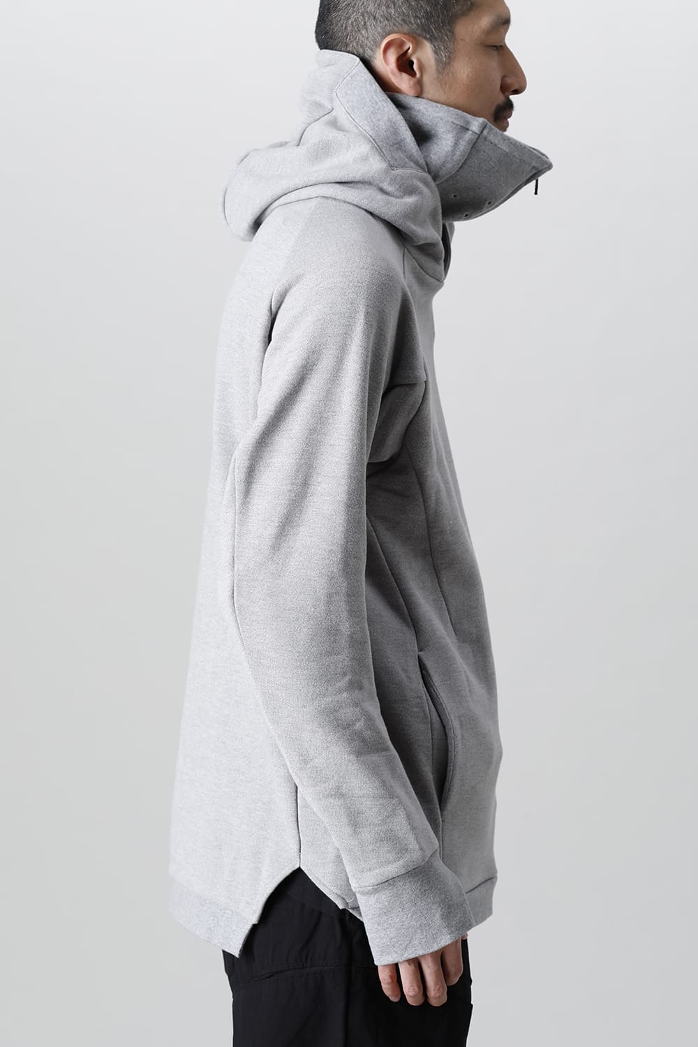 Covered Neck Parka T.Gray