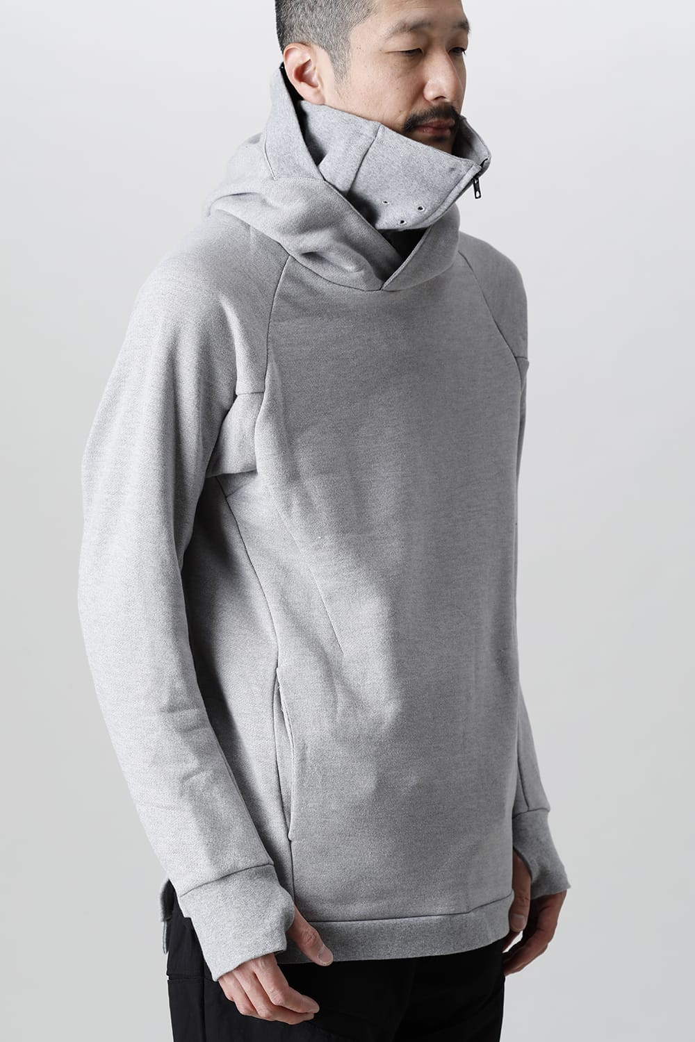 Covered Neck Parka T.Gray