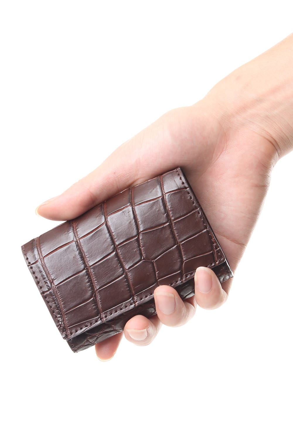 Card case - Crocodile Leather