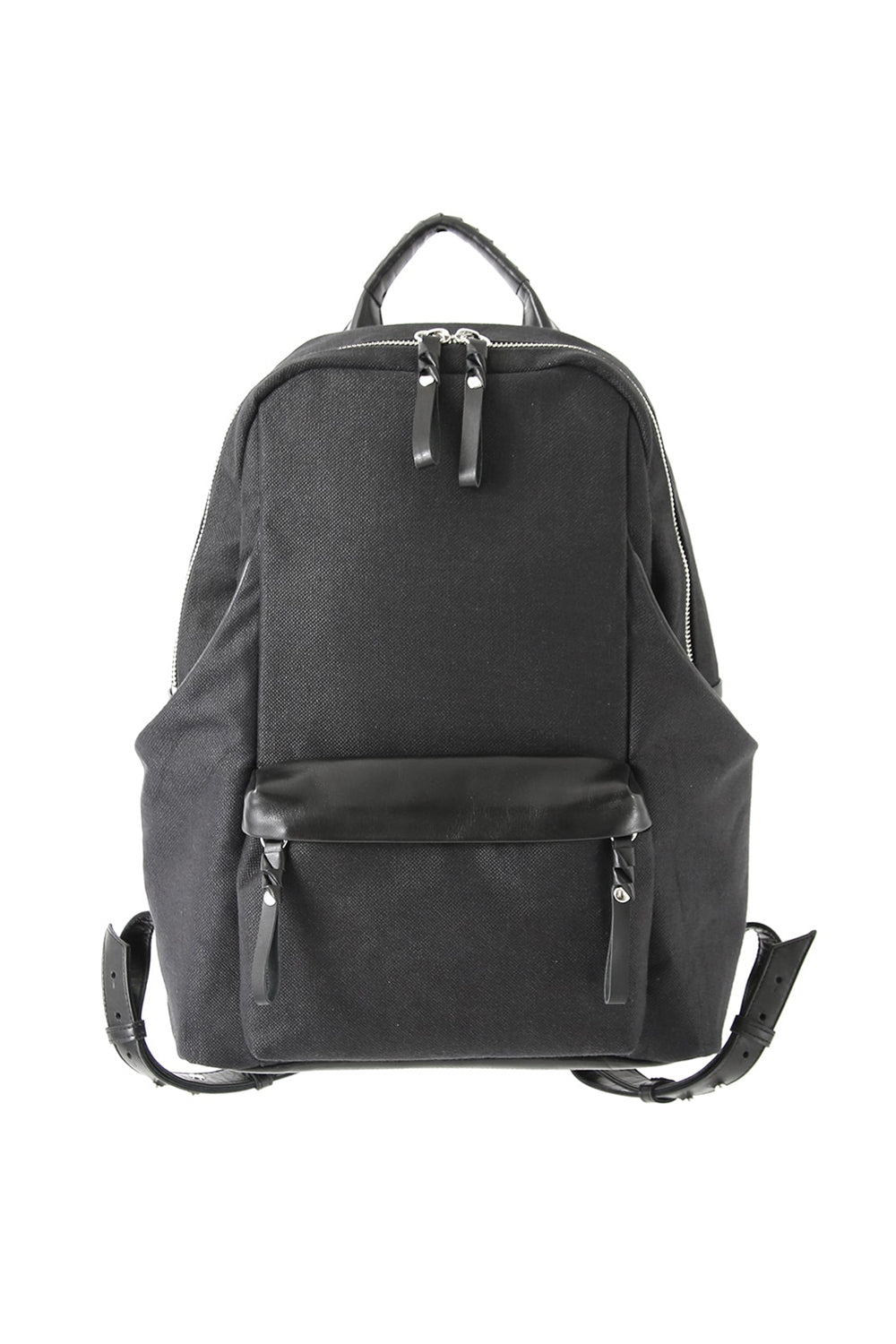 tower Ruck –Linen×Steer Leather Black