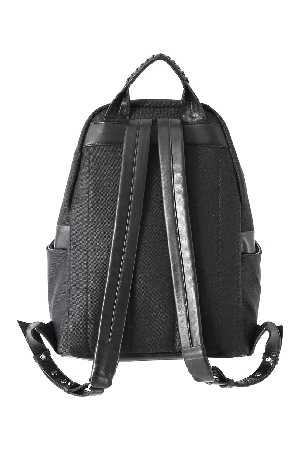 tower Ruck –Linen×Steer Leather Black