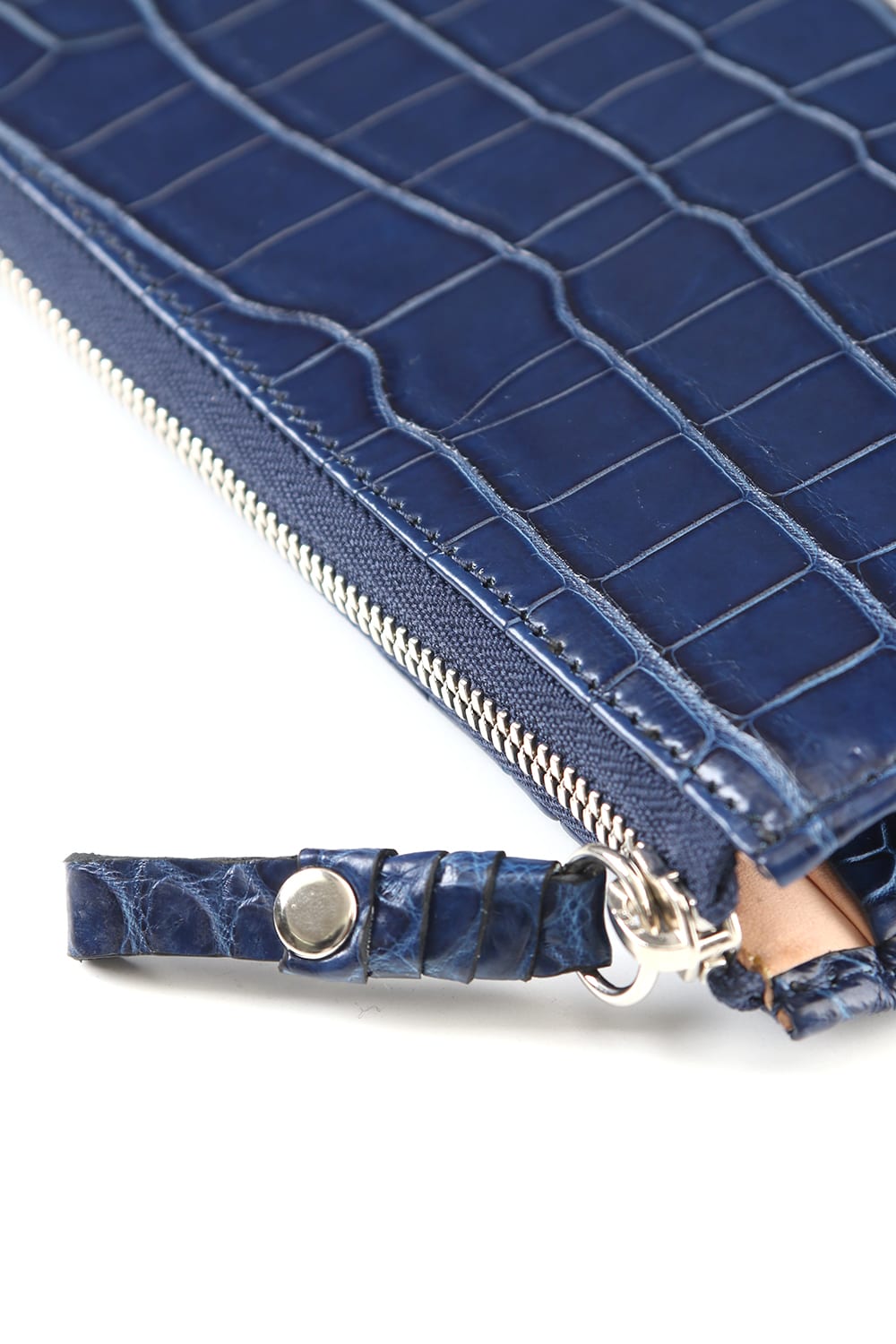 Tower Wallet Crocodile Ai Indigo