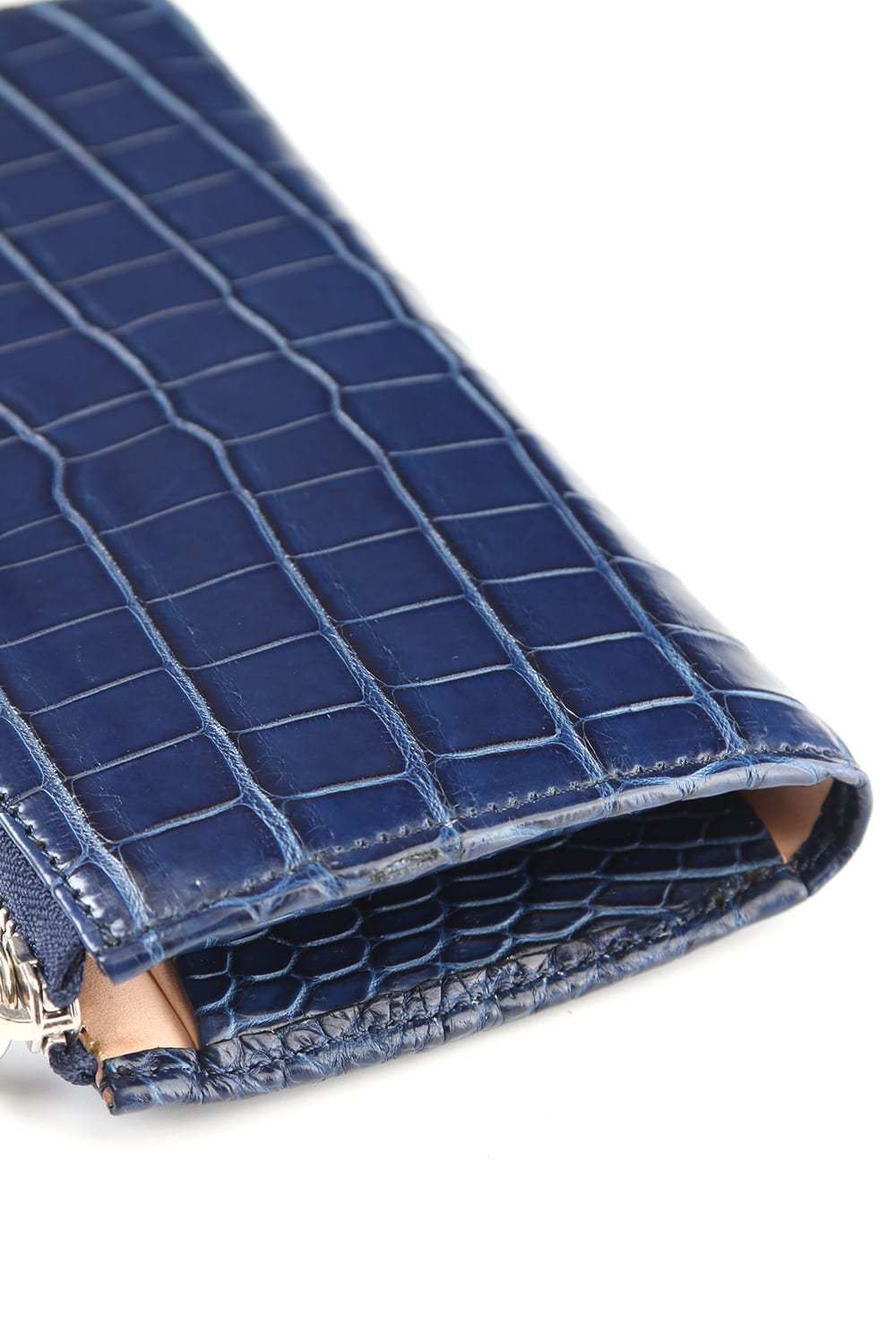 Tower Wallet Crocodile Ai Indigo