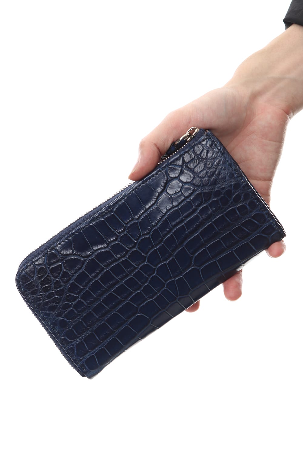 Tower Wallet Crocodile Ai Indigo