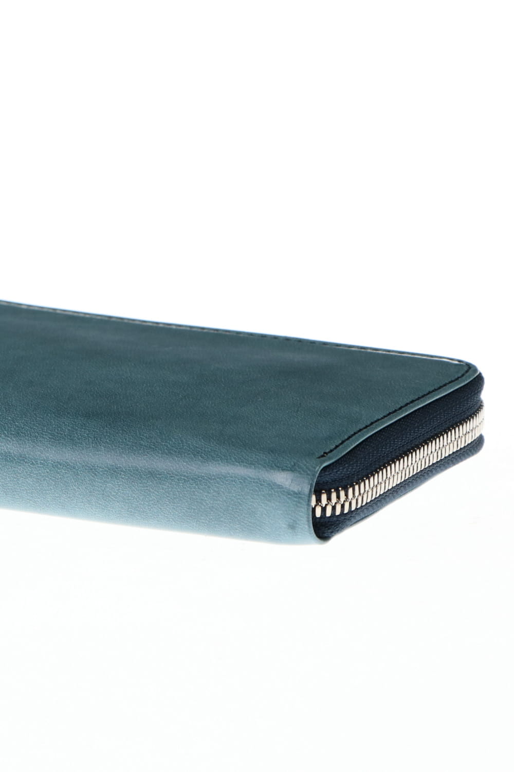 Tower Wallet - Horse leather from Aomori wax press Navy