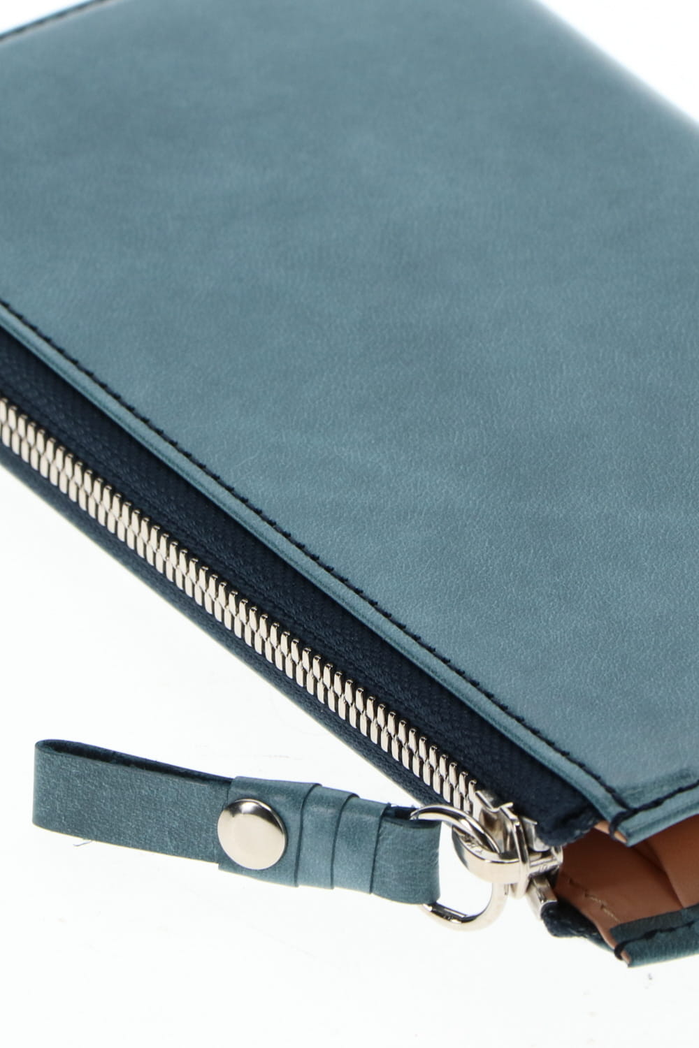 Tower Wallet - Horse leather from Aomori wax press Navy