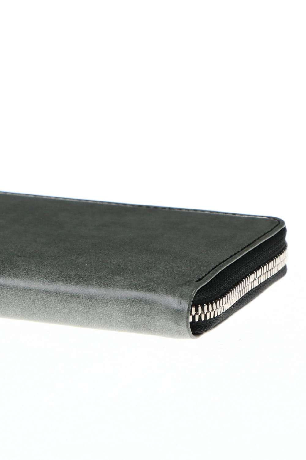 Tower Wallet - Horse leather from Aomori wax press Black