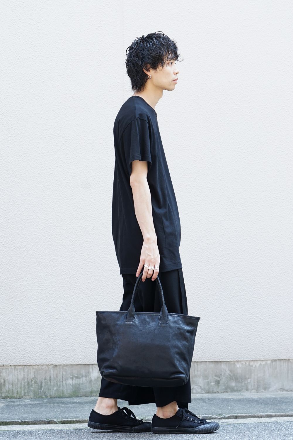 cut off tote - matte shrink