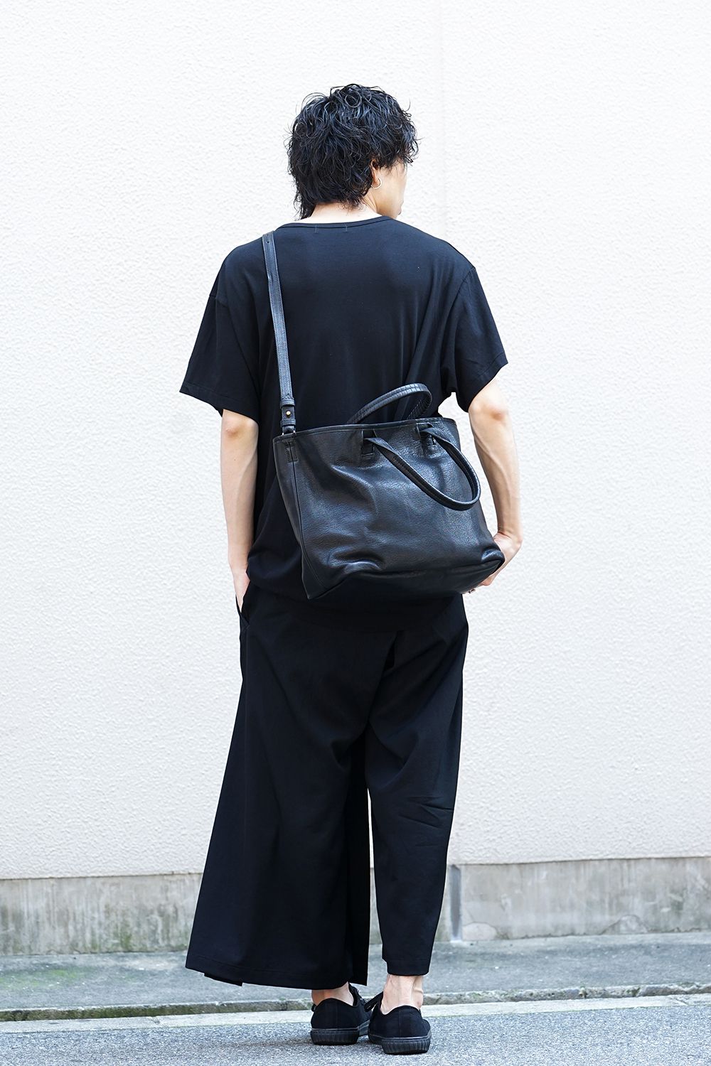 cut off tote - matte shrink