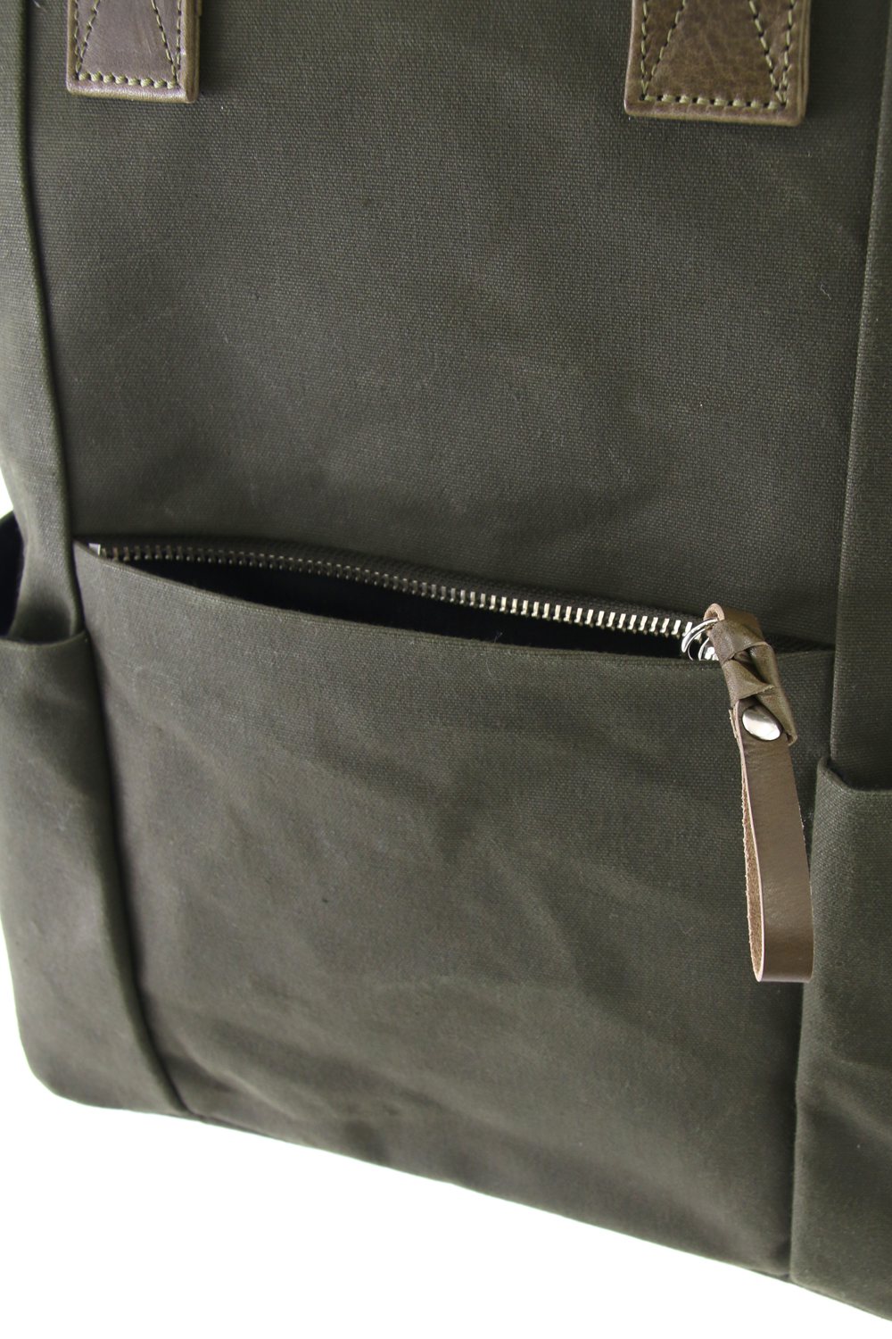 Connect Ruck 18 - Canvas × Steer Leather