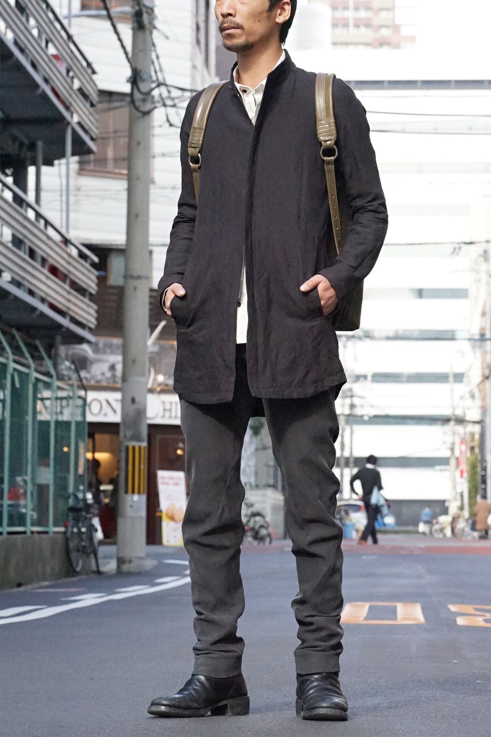 Connect Ruck 18 - Canvas × Steer Leather