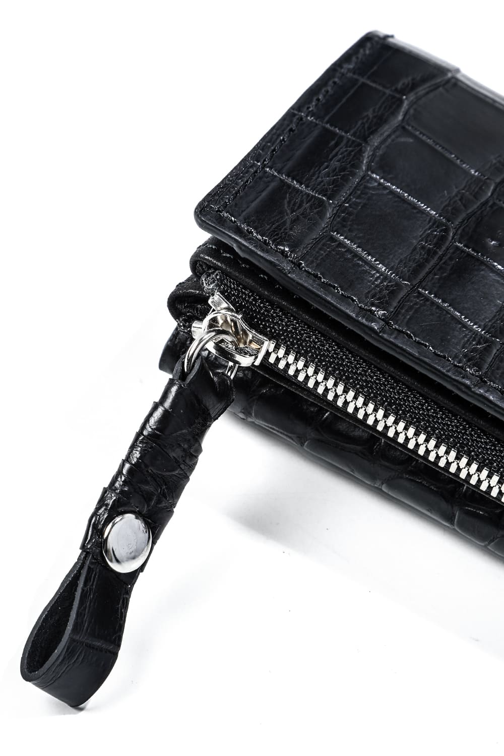 connect wallet mini crocodile Black