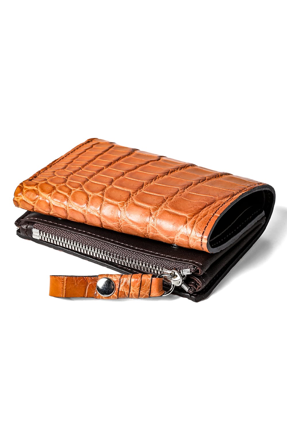 connect wallet MINI crocodile Orange Brown