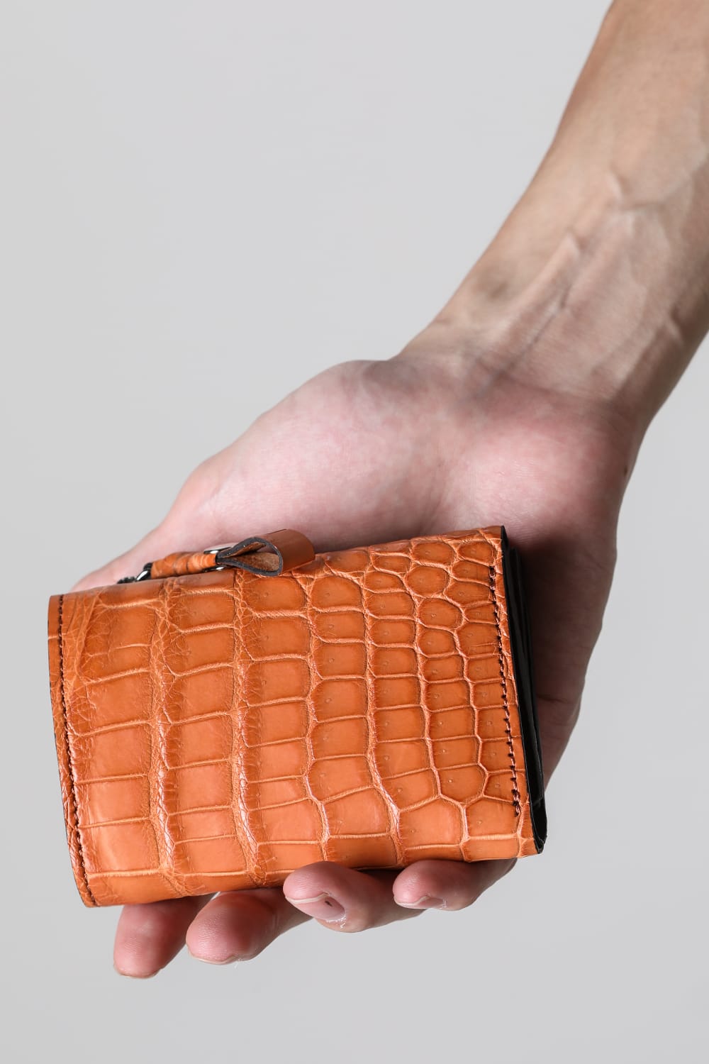 connect wallet MINI crocodile Orange Brown