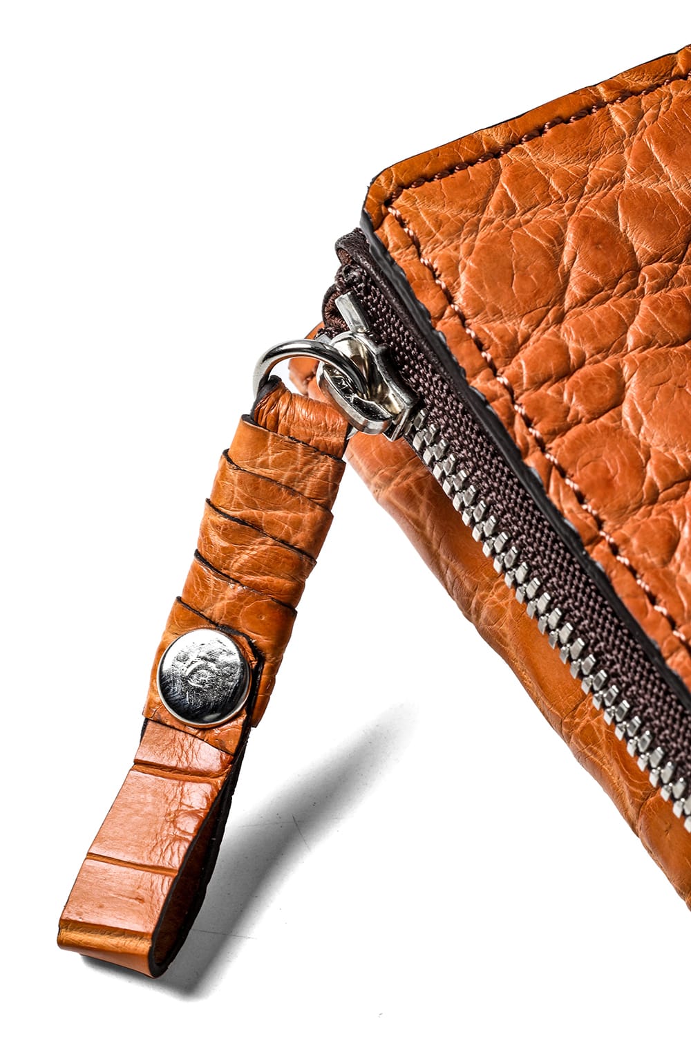 connect wallet MINI crocodile Orange Brown