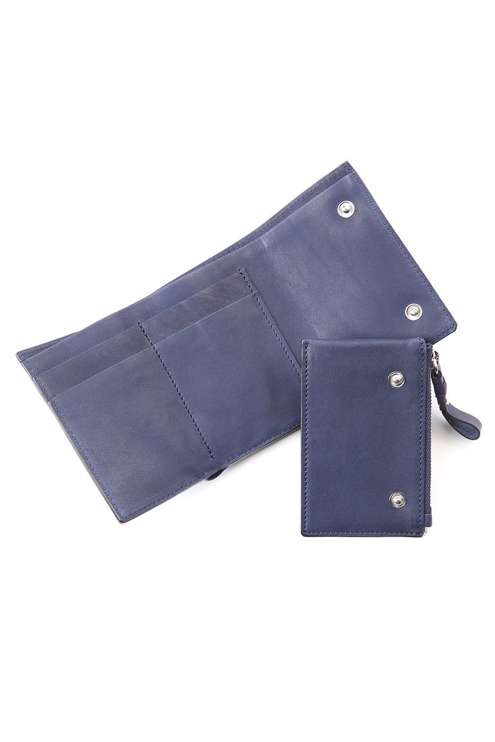 connect wallet mini - Glove Steer Leather D.Navy