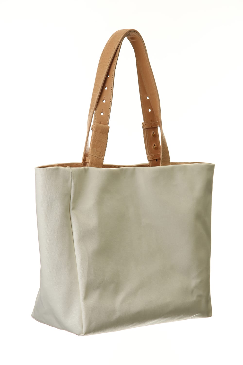 hand piece tote Proof canvas x mat White