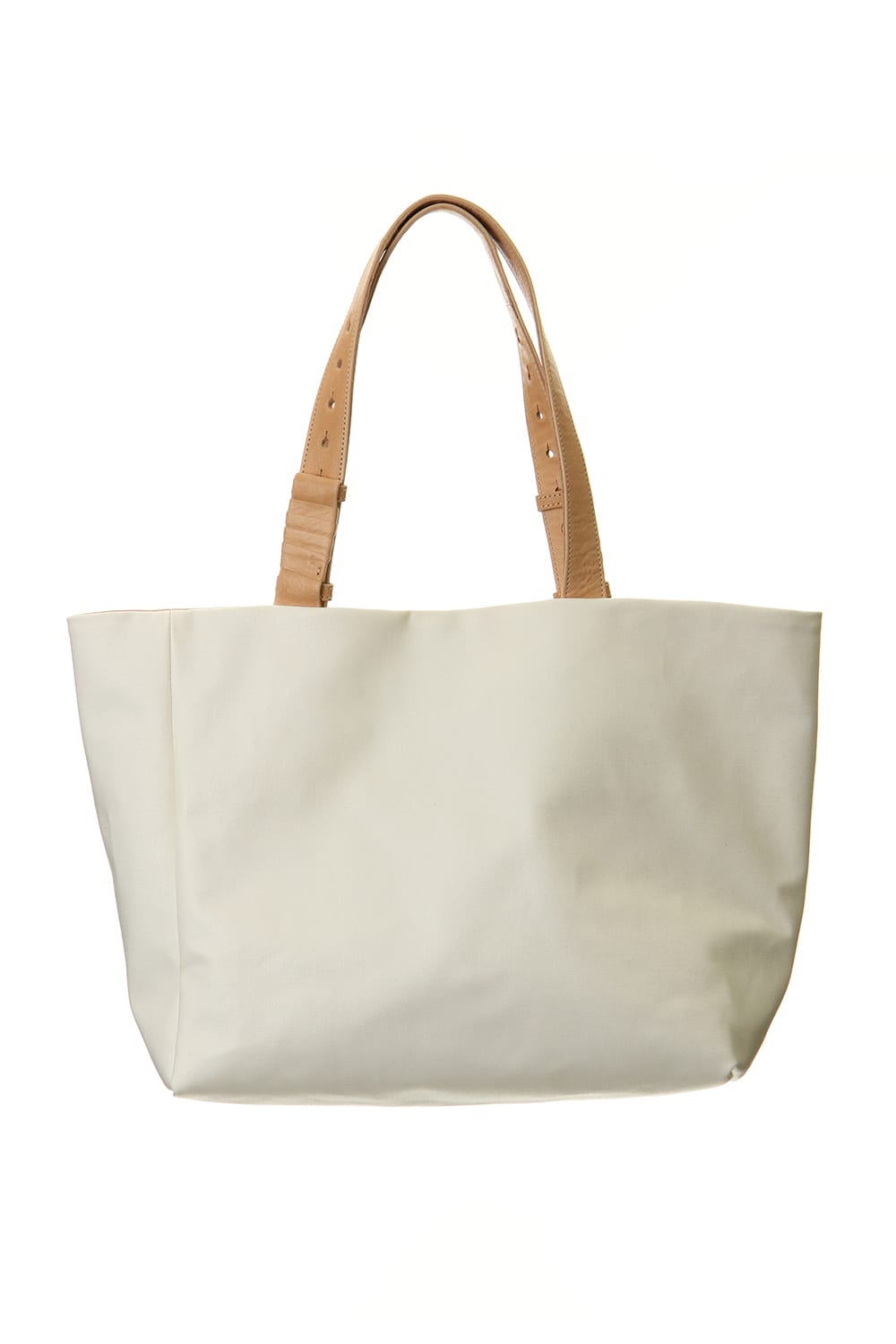 hand piece tote Proof canvas x mat White