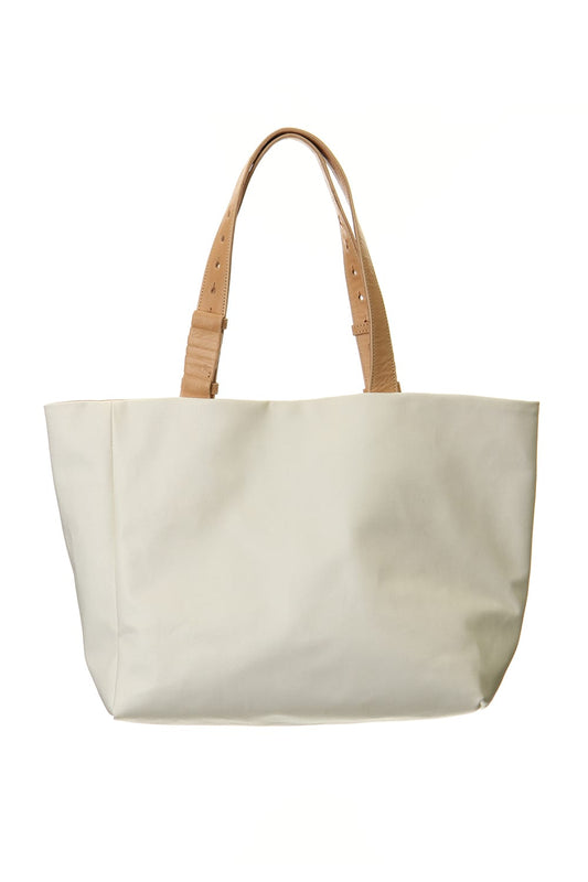 hand piece tote Proof canvas x mat White