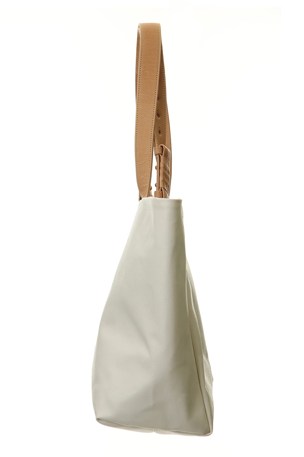 hand piece tote Proof canvas x mat White