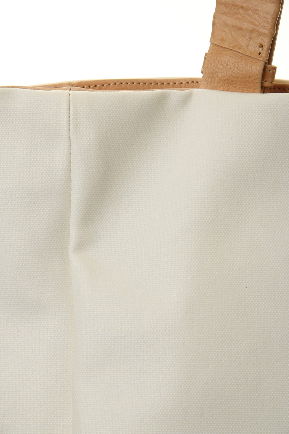 hand piece tote Proof canvas x mat White