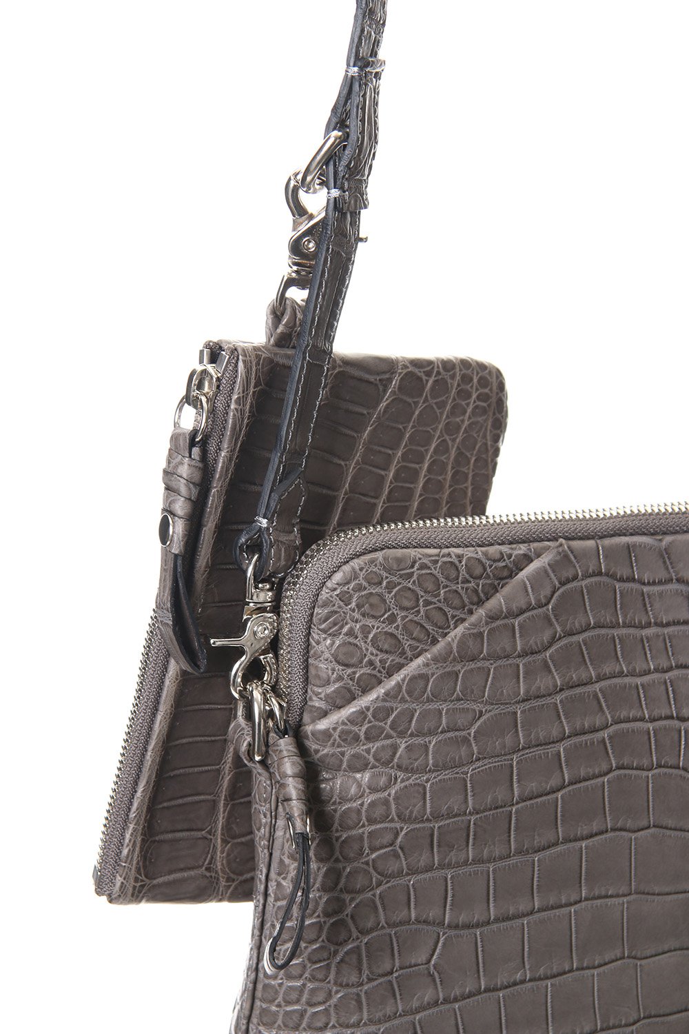 Switch shoulder - Crocodile Leather