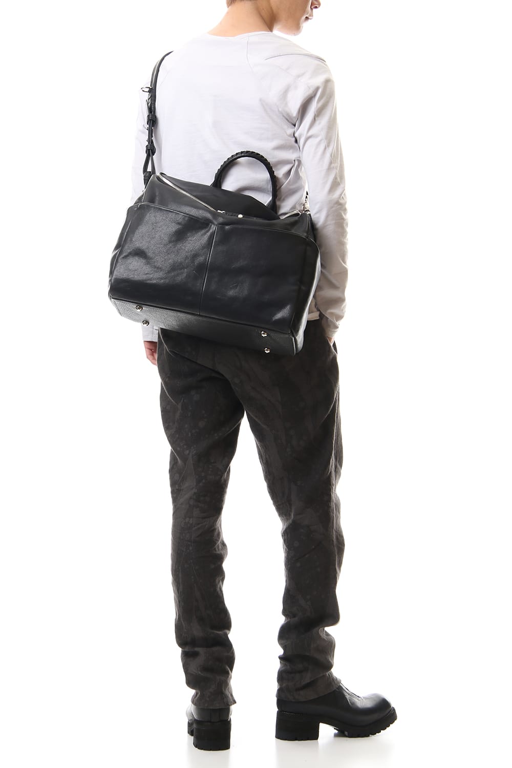 Mouse zip shoulder Black