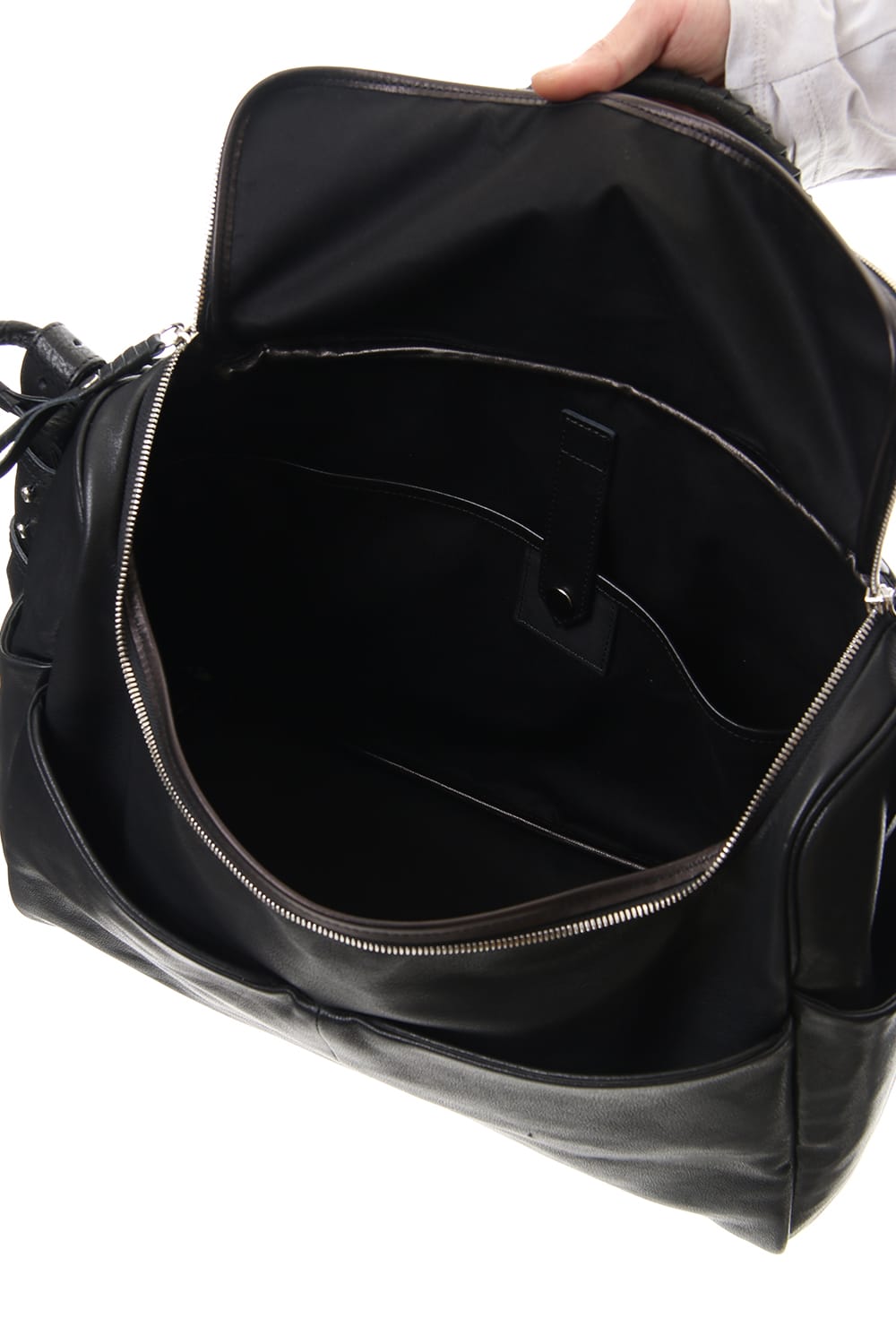 Mouse zip shoulder Black