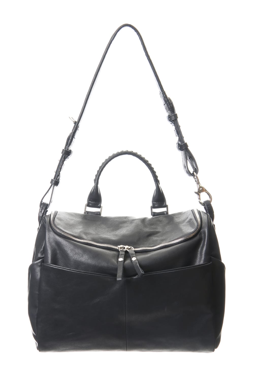 Mouse zip shoulder Black