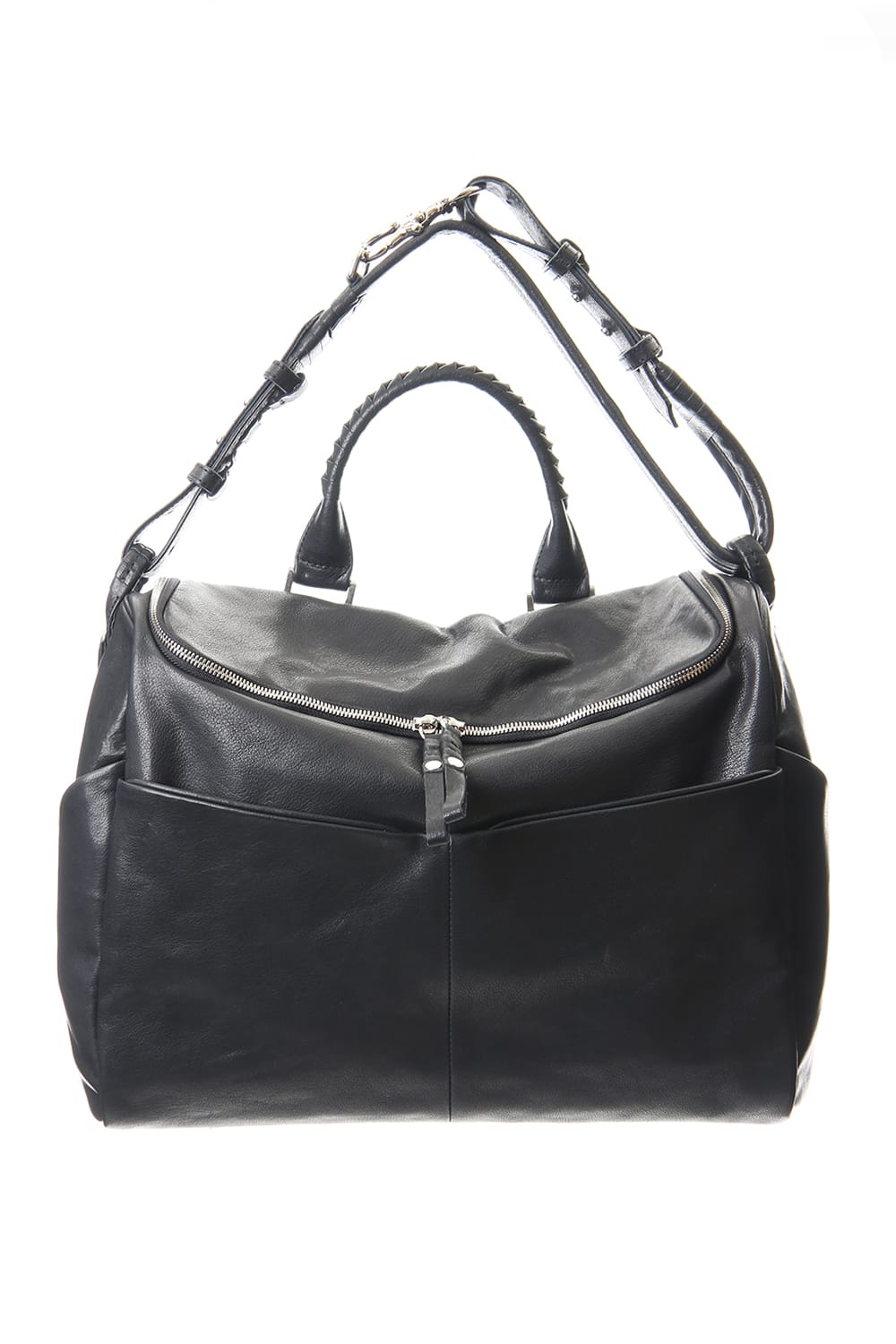 Mouse zip shoulder Black