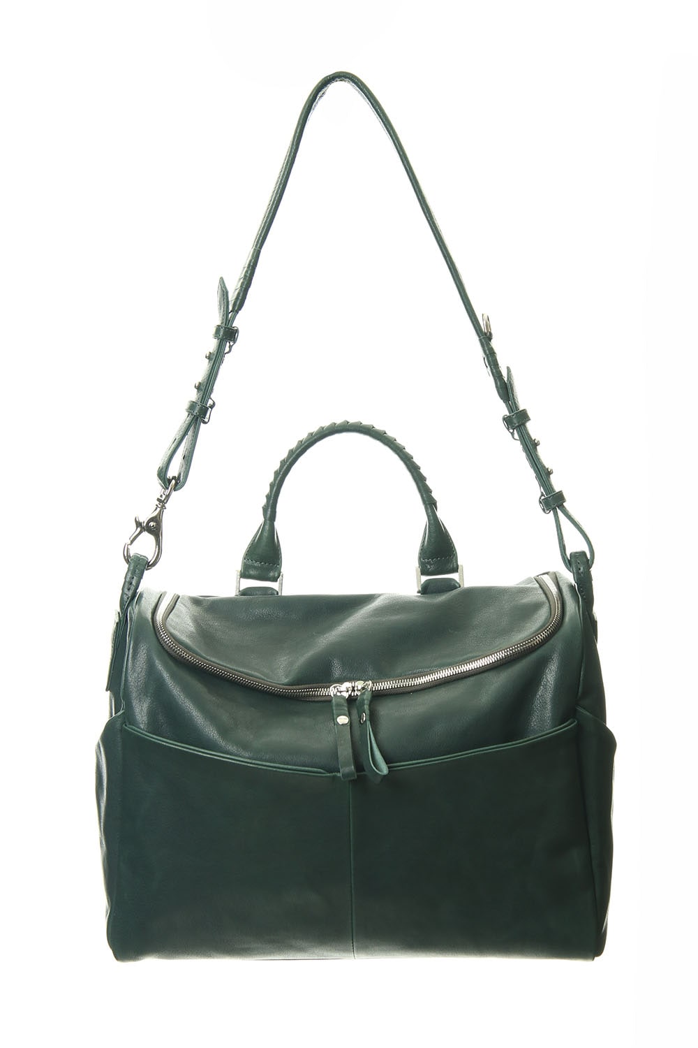 Mouse zip shoulder Green