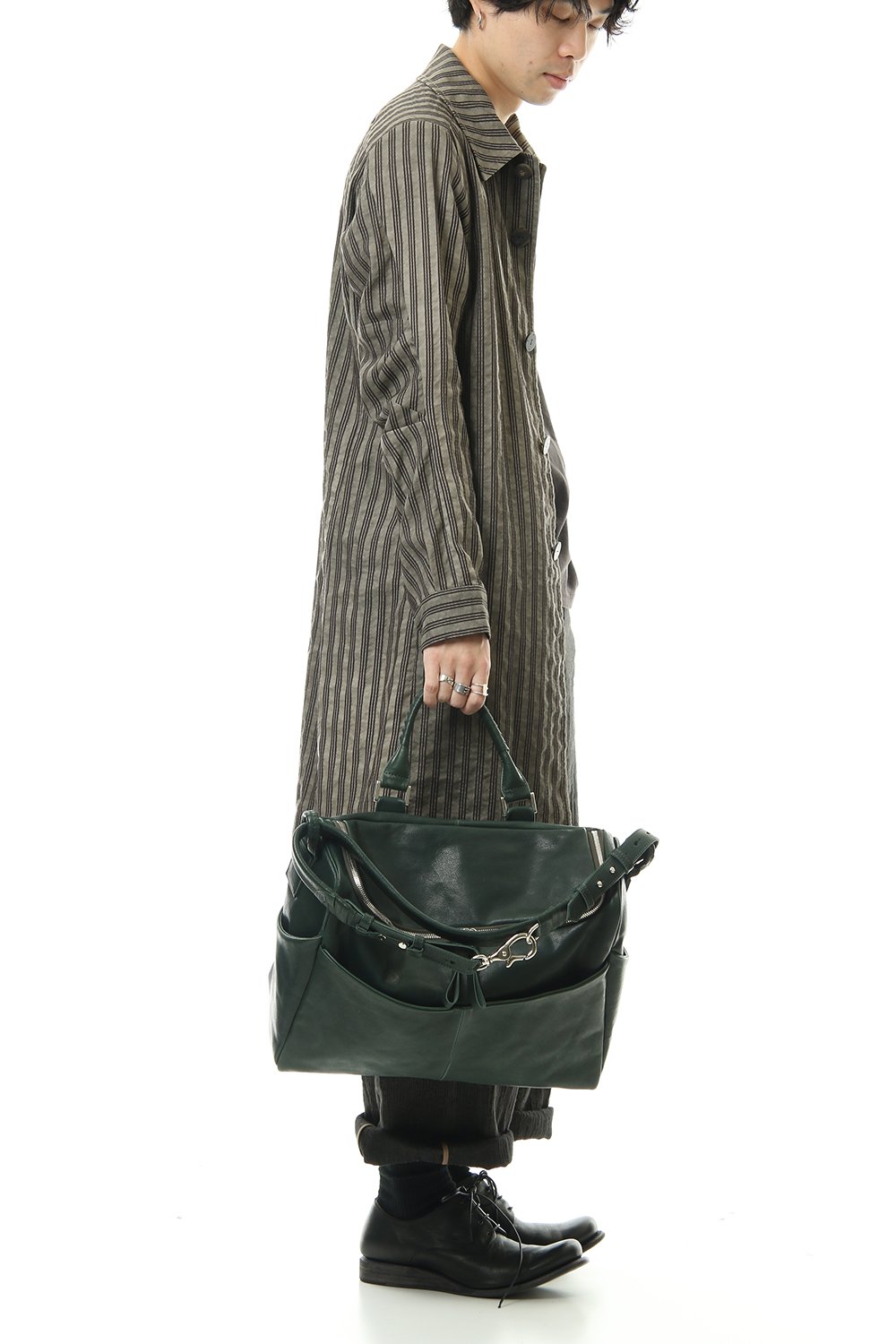 Mouse zip shoulder Green