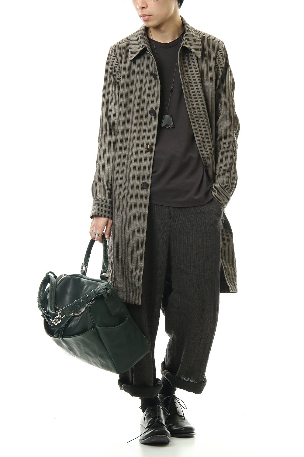 Mouse zip shoulder Green