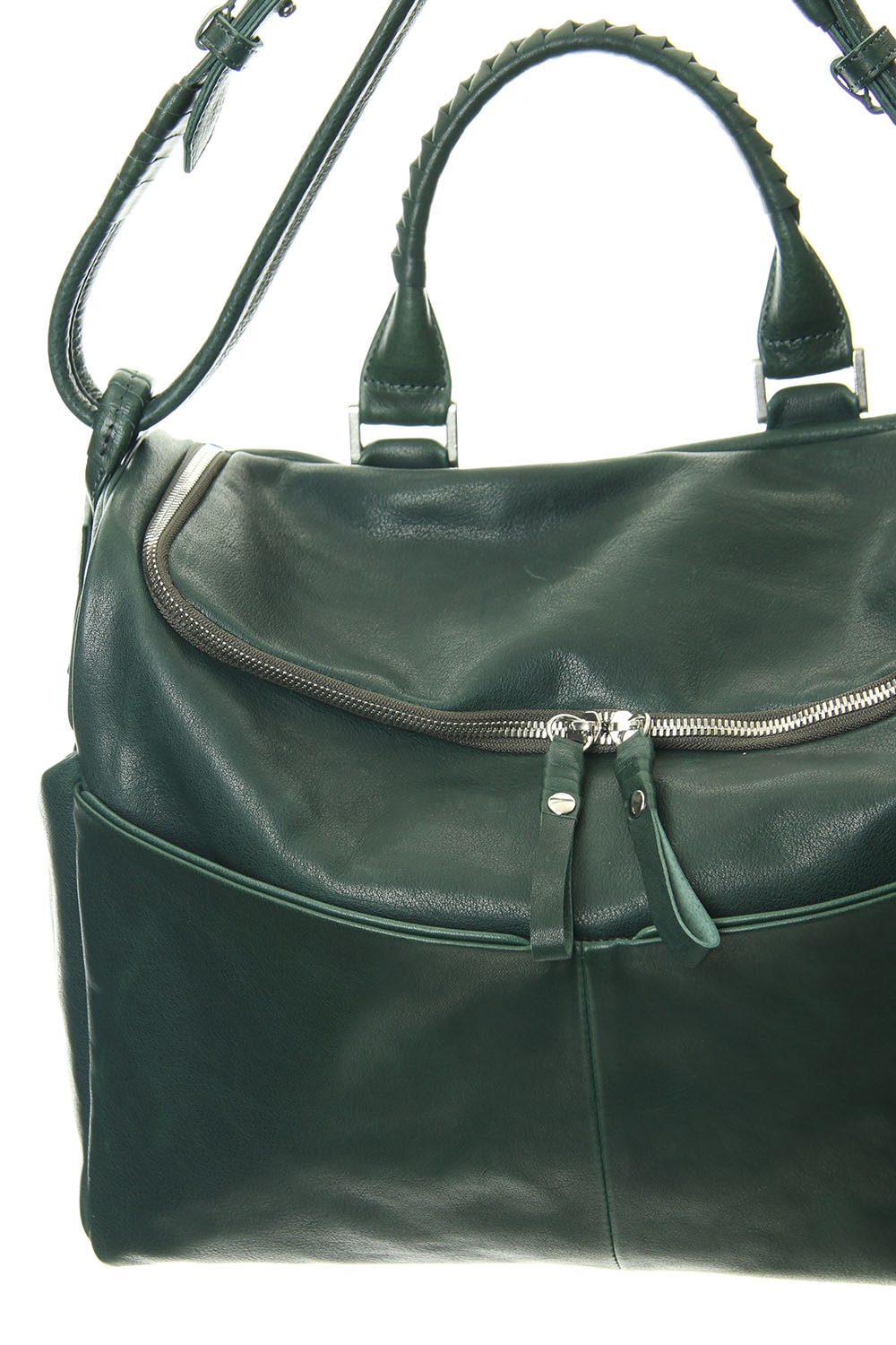 Mouse zip shoulder Green