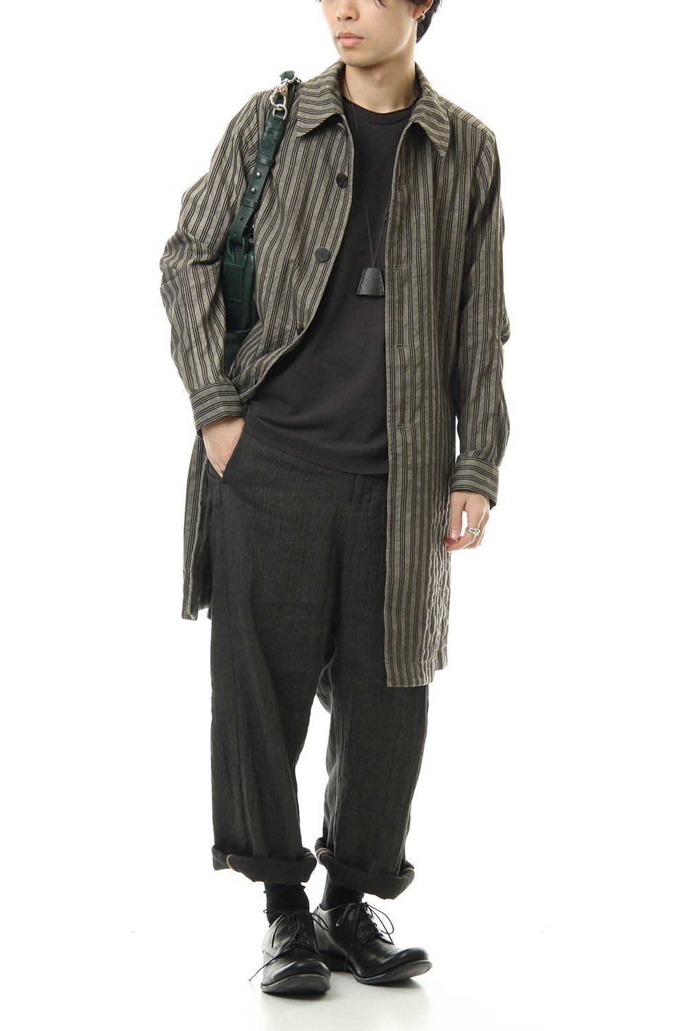 Mouse zip shoulder Green