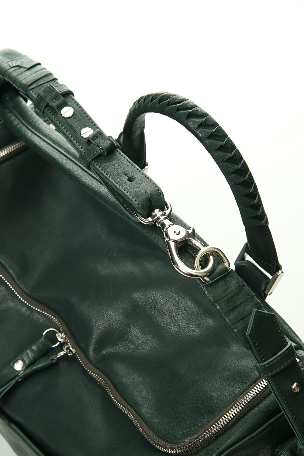 Mouse zip shoulder Green