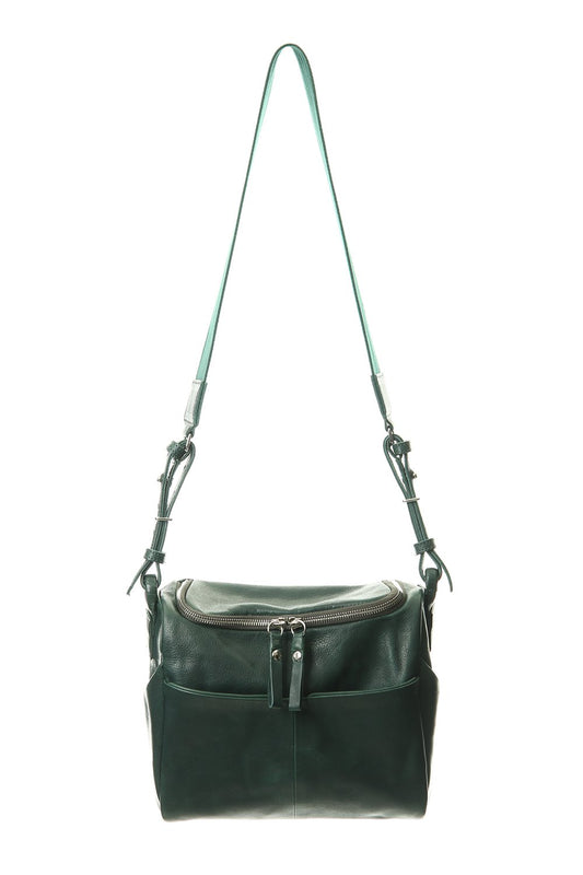 Mouse zip shoulder Mini Mat shrink Green