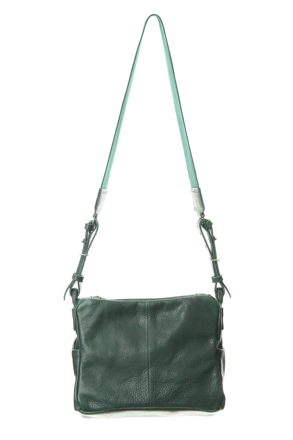 Mouse zip shoulder Mini Mat shrink Green