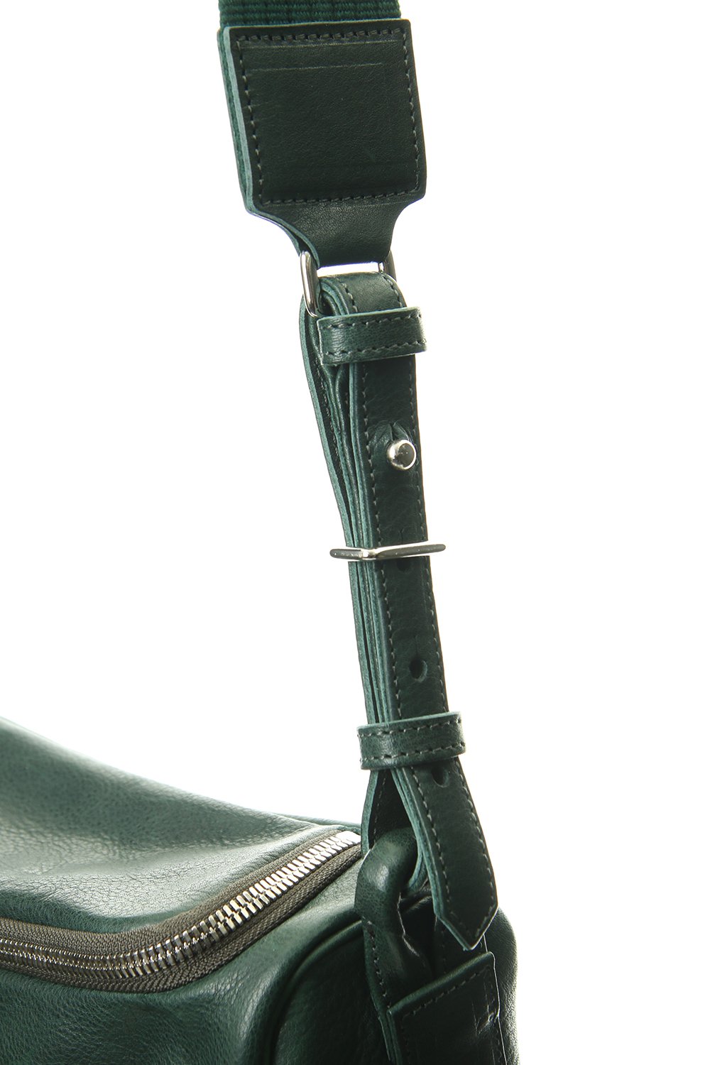 Mouse zip shoulder Mini Mat shrink Green