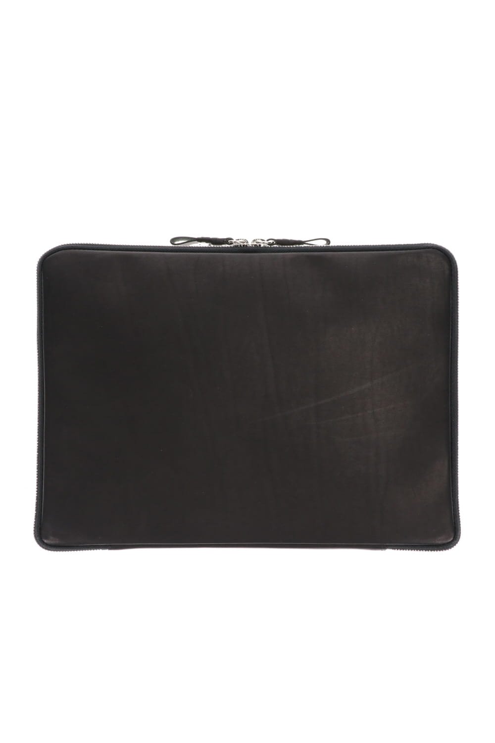 Slide clutch bag  - Cow leather from Hokkaido Black