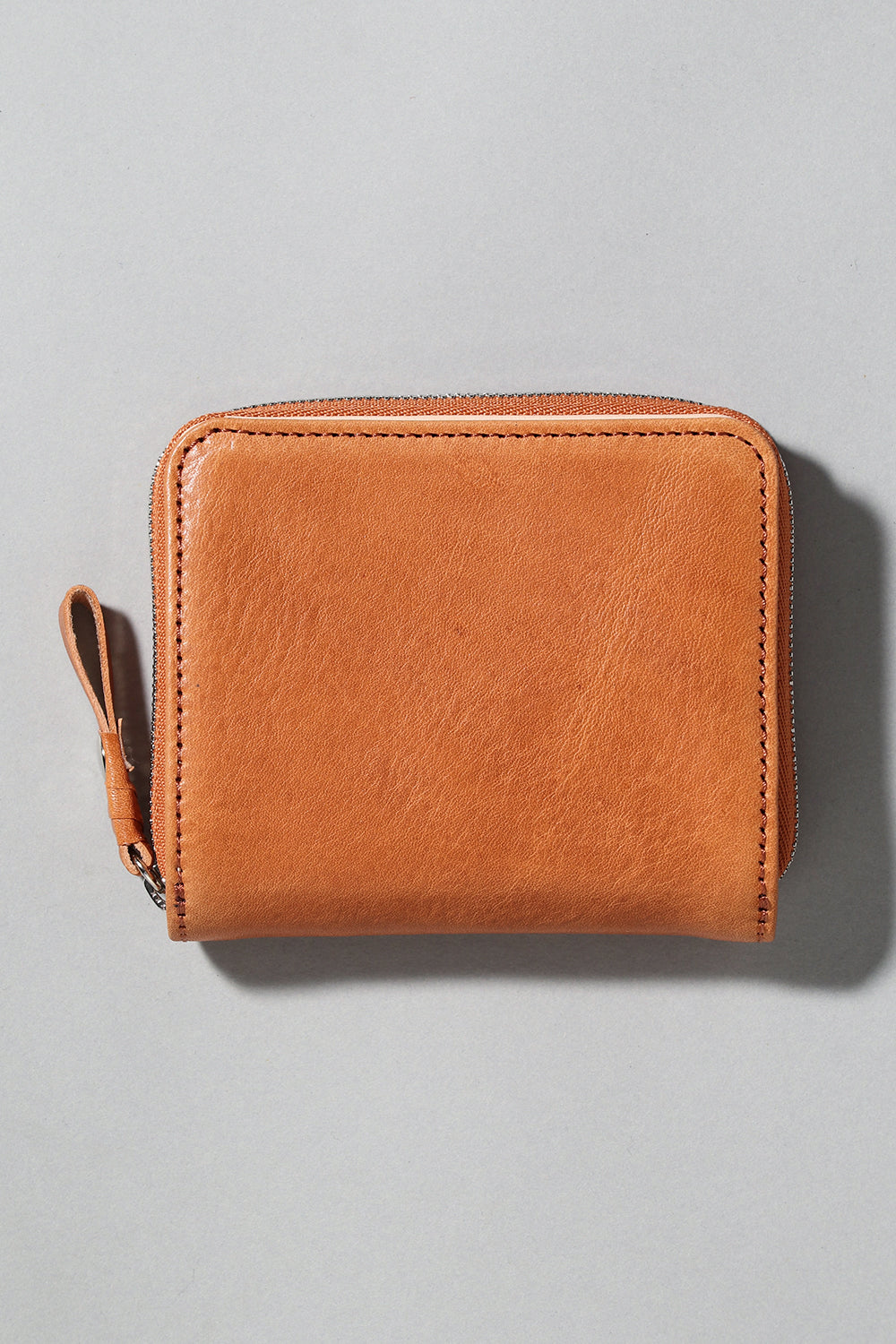 Tower half Wallet - Cow mineral  N.Brown