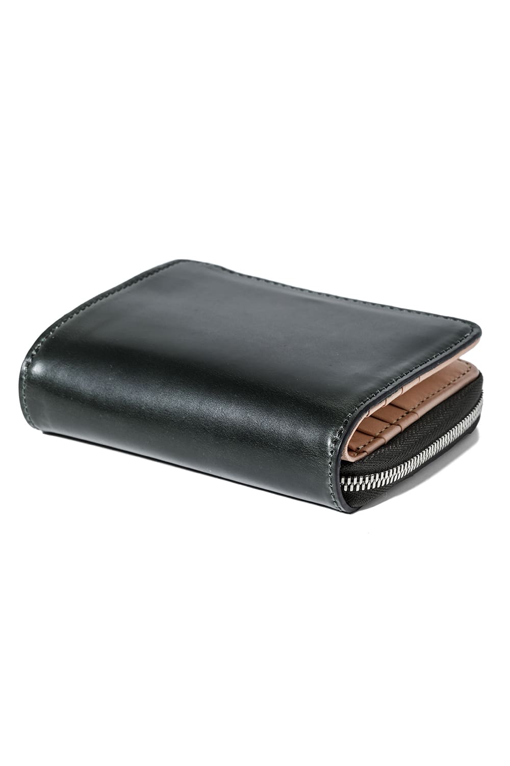 tower half wallet cordovan Green