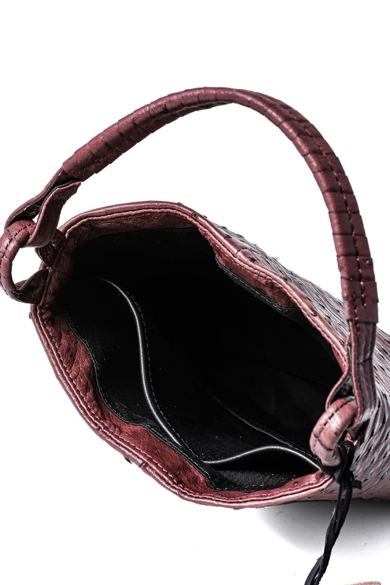CWS de Former Bag ostrich  Burgundy